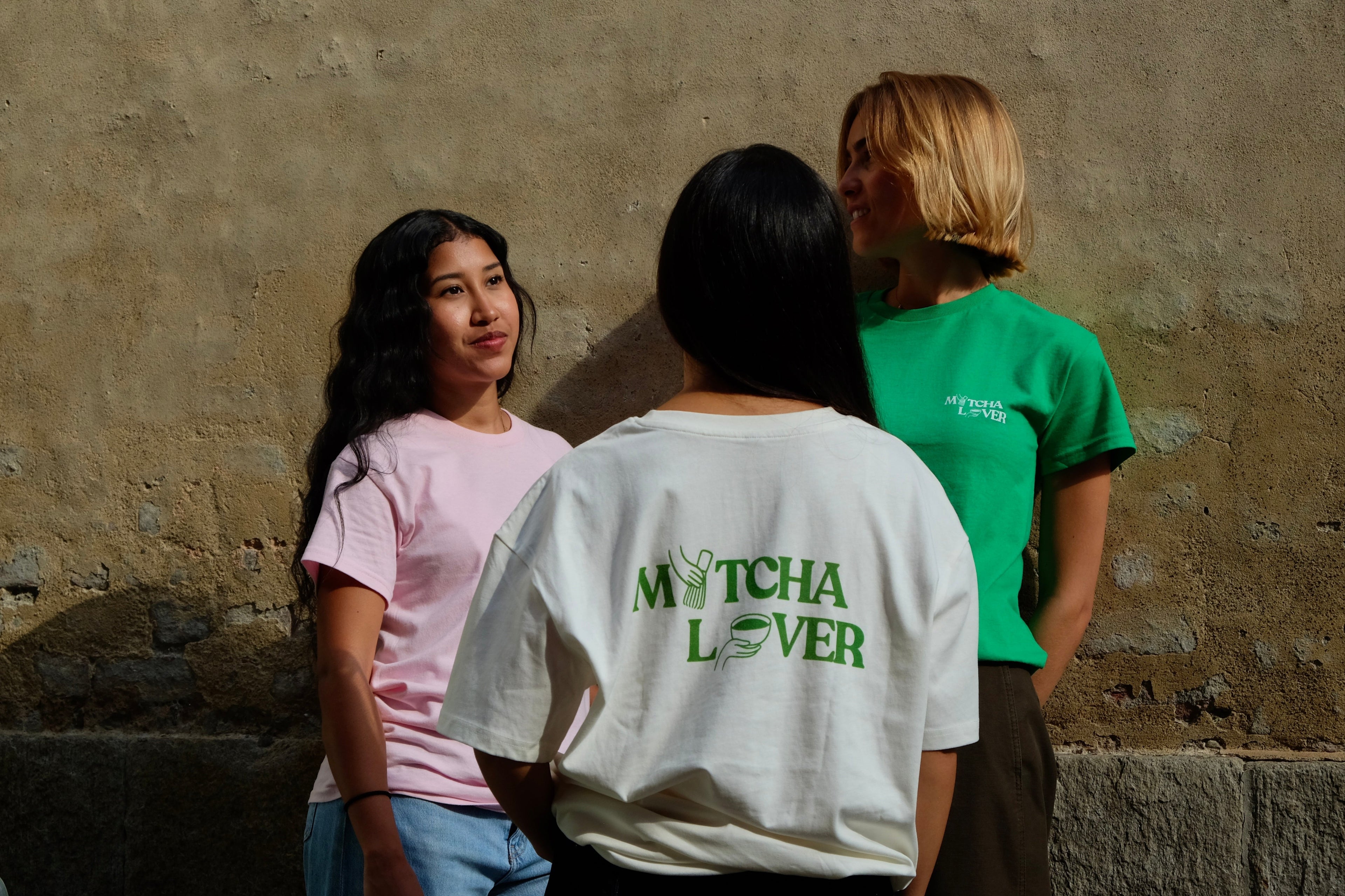 The Awaken matcha collection tshirts
