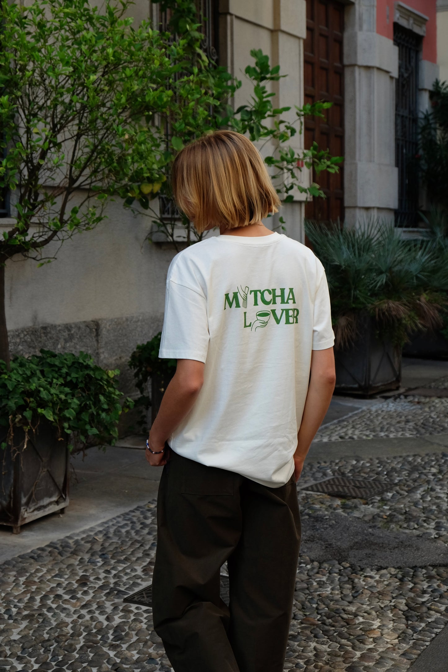 MATCHA LOVER TEE - OVERSIZED