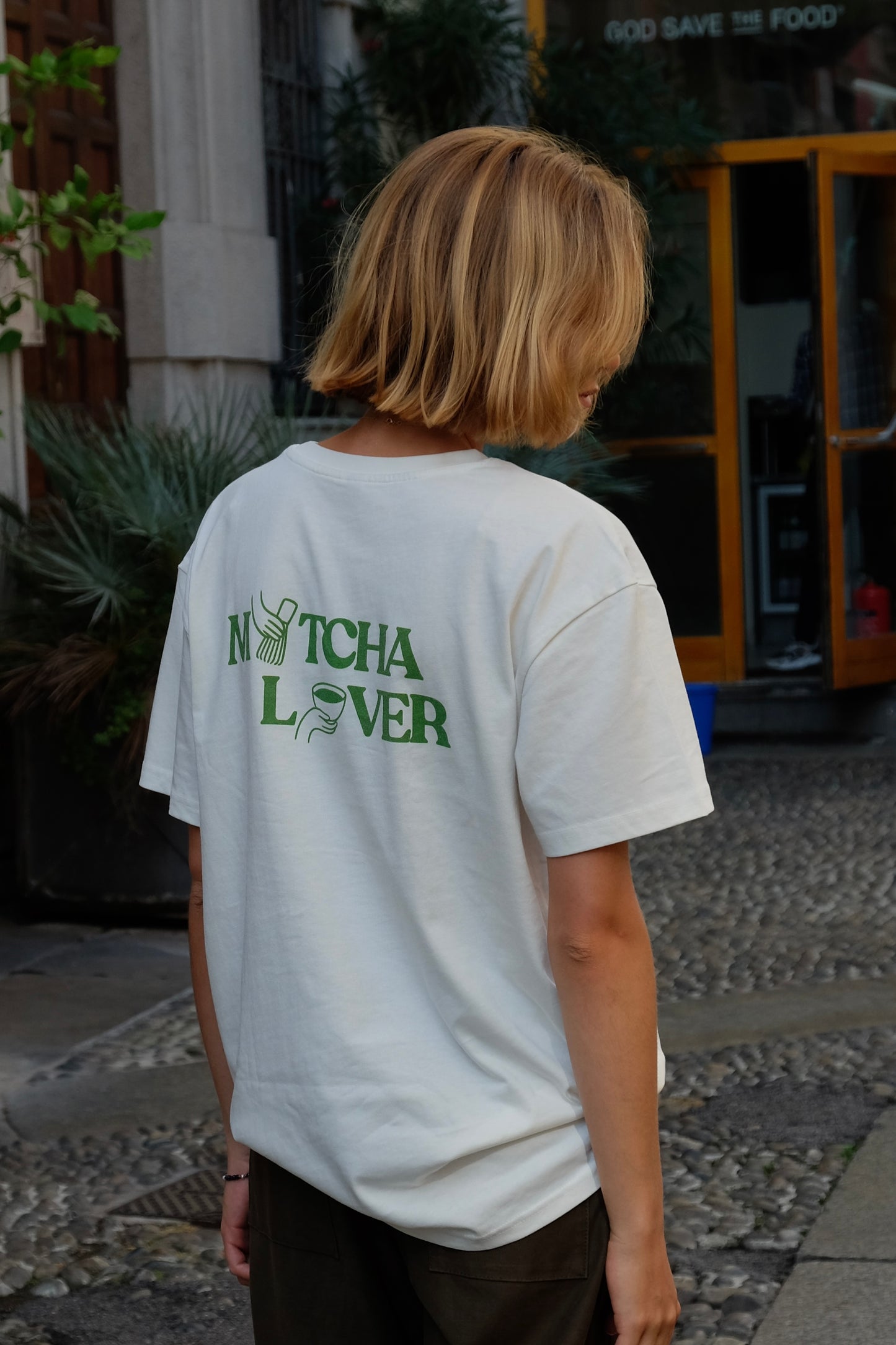 MATCHA LOVER TEE - OVERSIZED