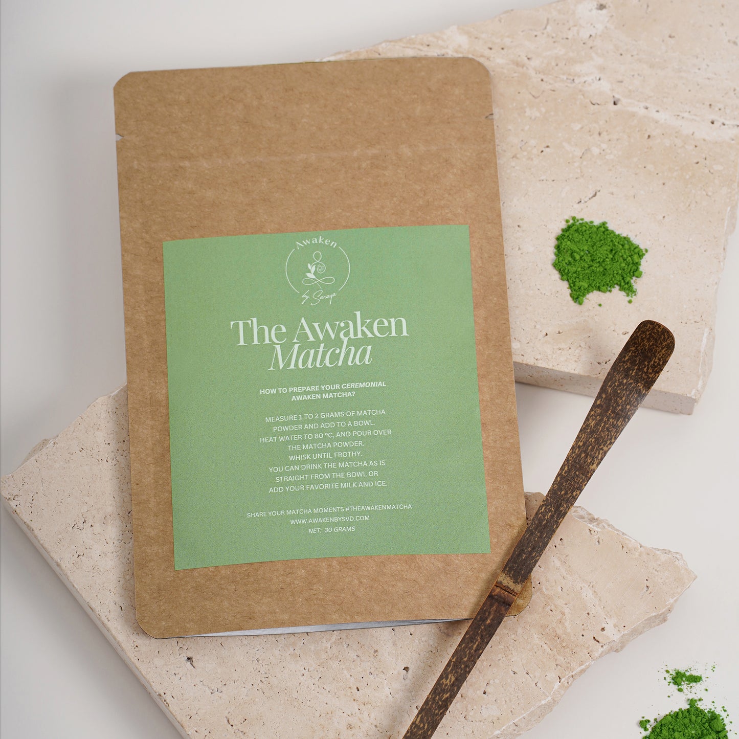 Matcha Bamboo Spoon - Chashaku Spoon