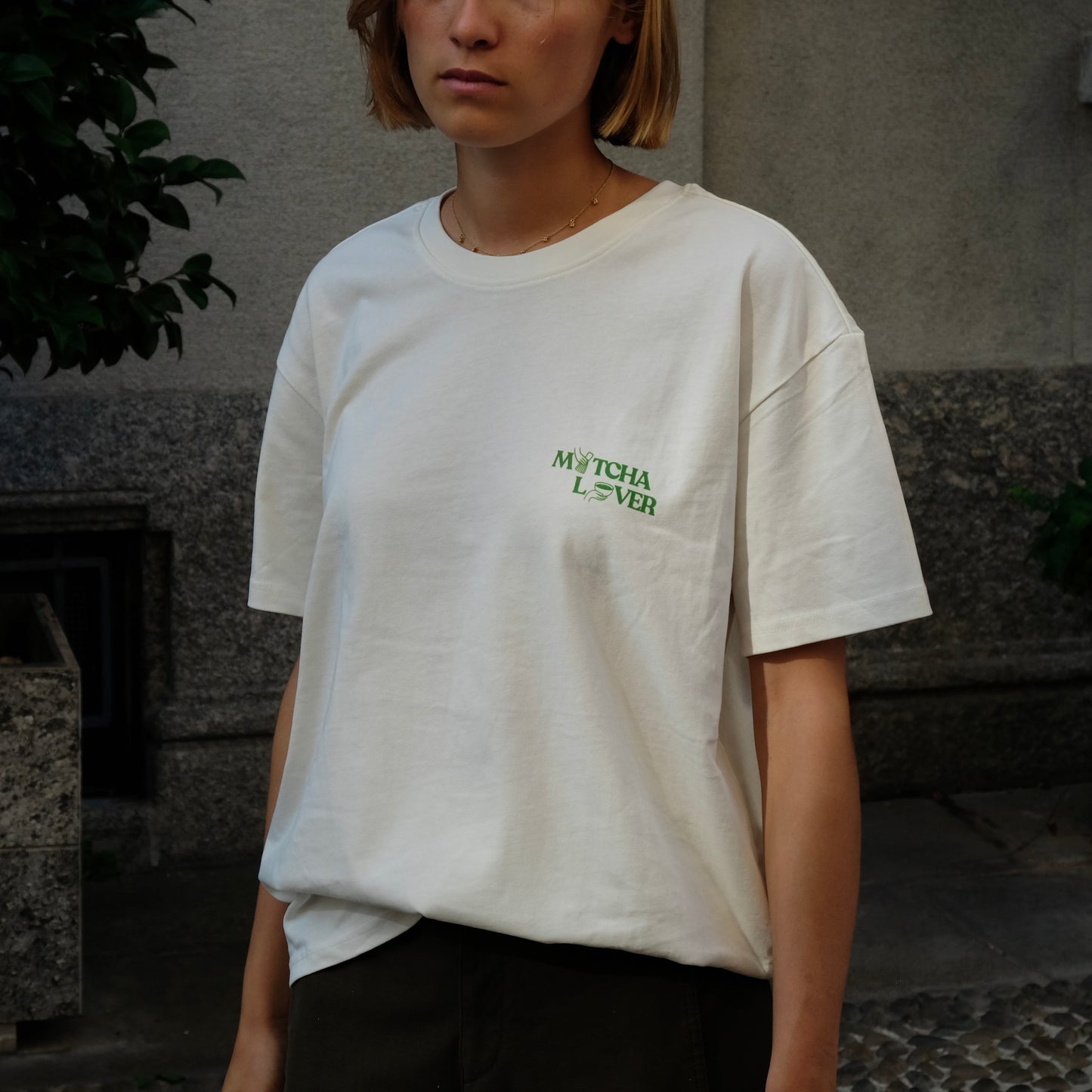 MATCHA LOVER TEE - OVERSIZED
