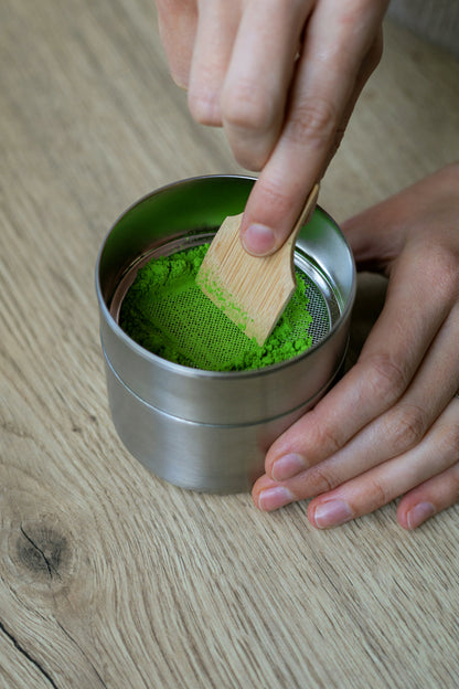 Matcha Furui-kan | Japanese Matcha Canister & Sifter Set