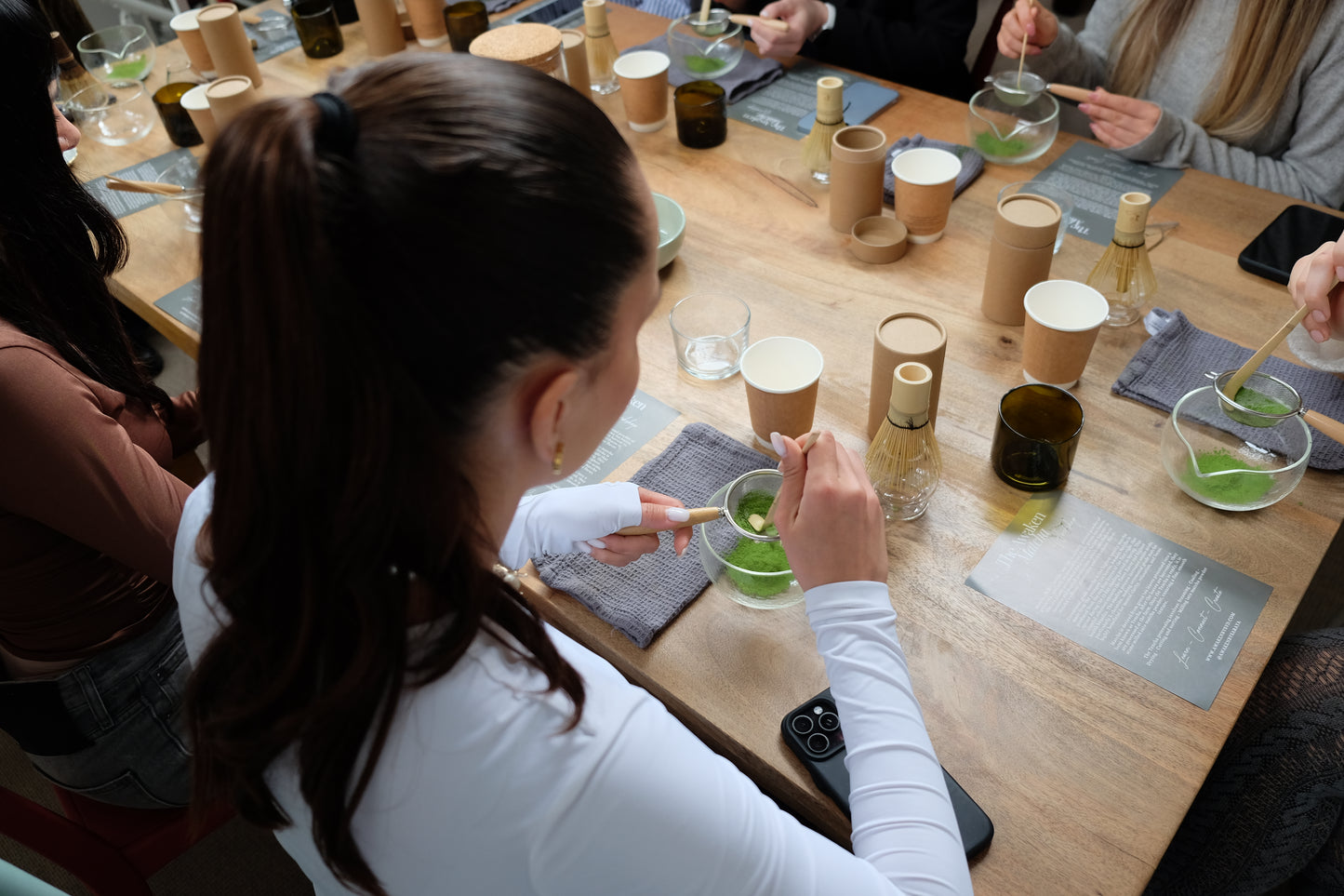 Awaken Matcha Workshop for Girls in Milan & FFP