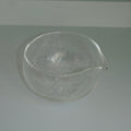 Textured Glass Matcha Bowl with Spout