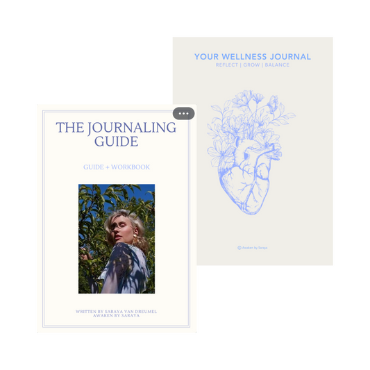 30 Day Journaling Challenge (Guide + Workbook + The Awaken Wellness Journal)